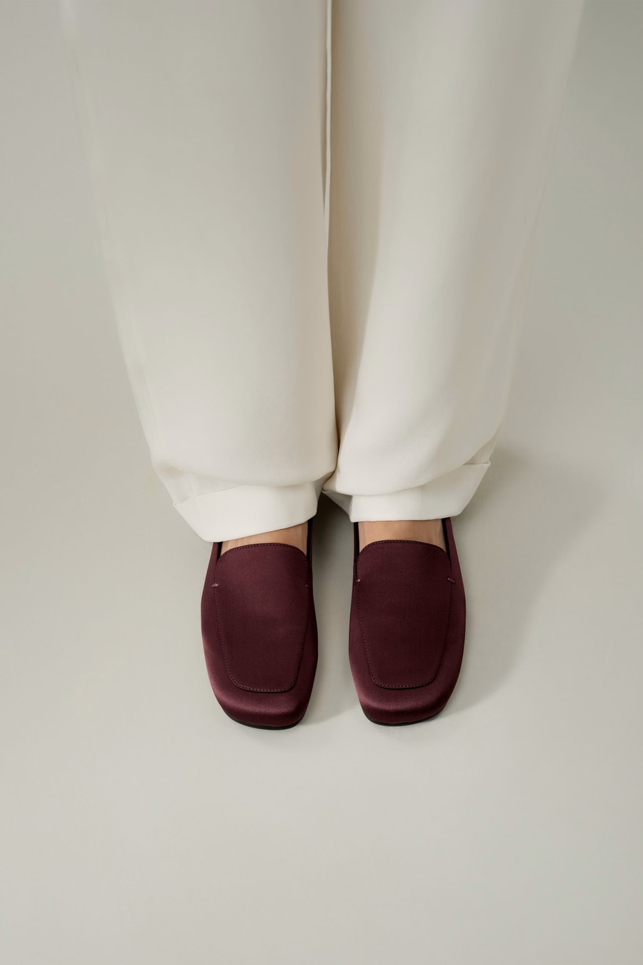Serena Zijde Leer Loafers