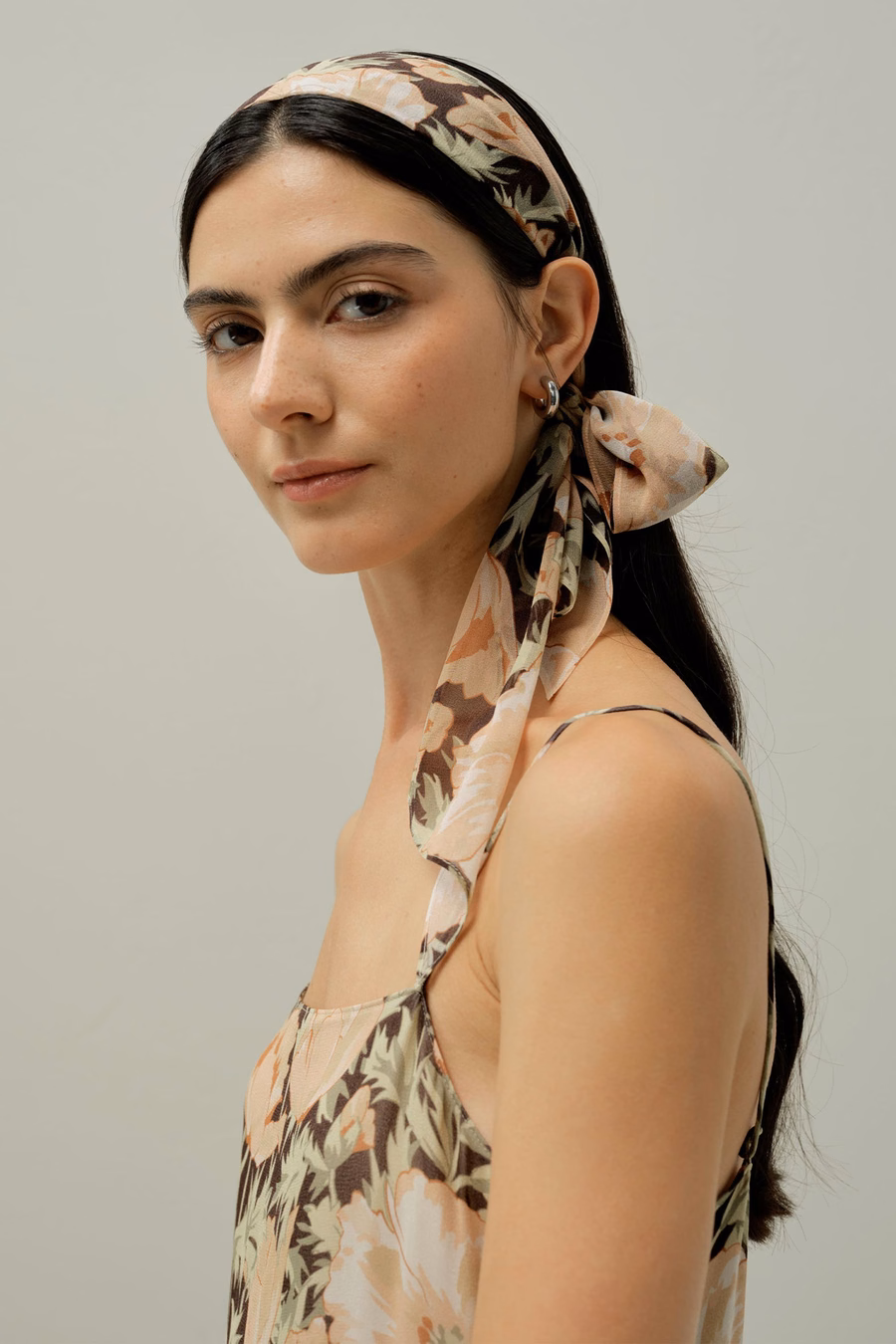 Poppy Whispered Scarf - Gemaakt van Liberty-stof