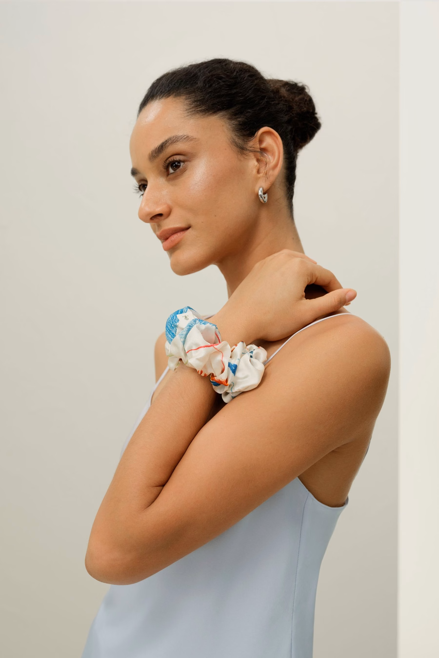 Sagittarius Zodiac Zijde Scrunchies