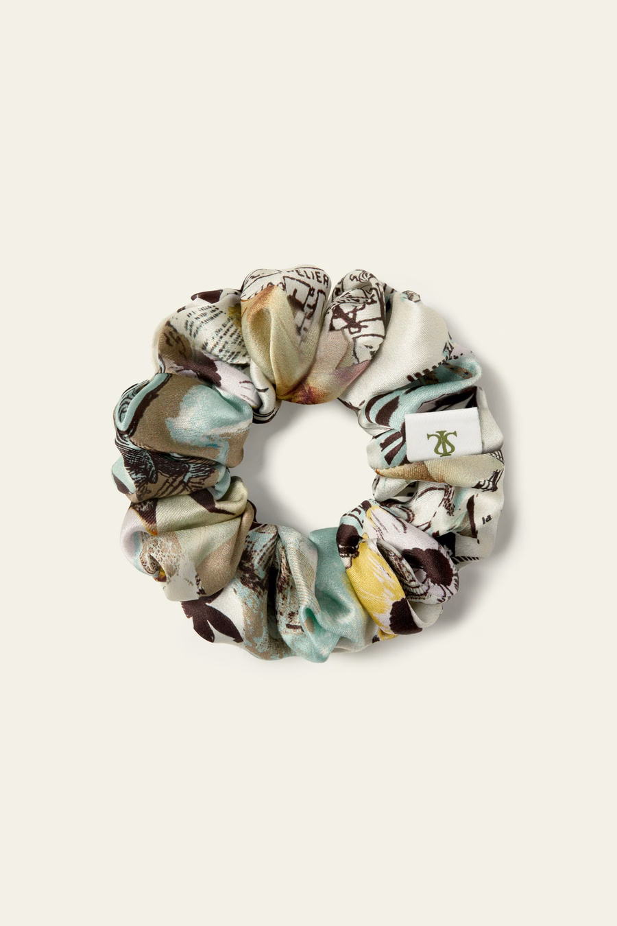 Aquarius Zodiac Silk Scrunchies