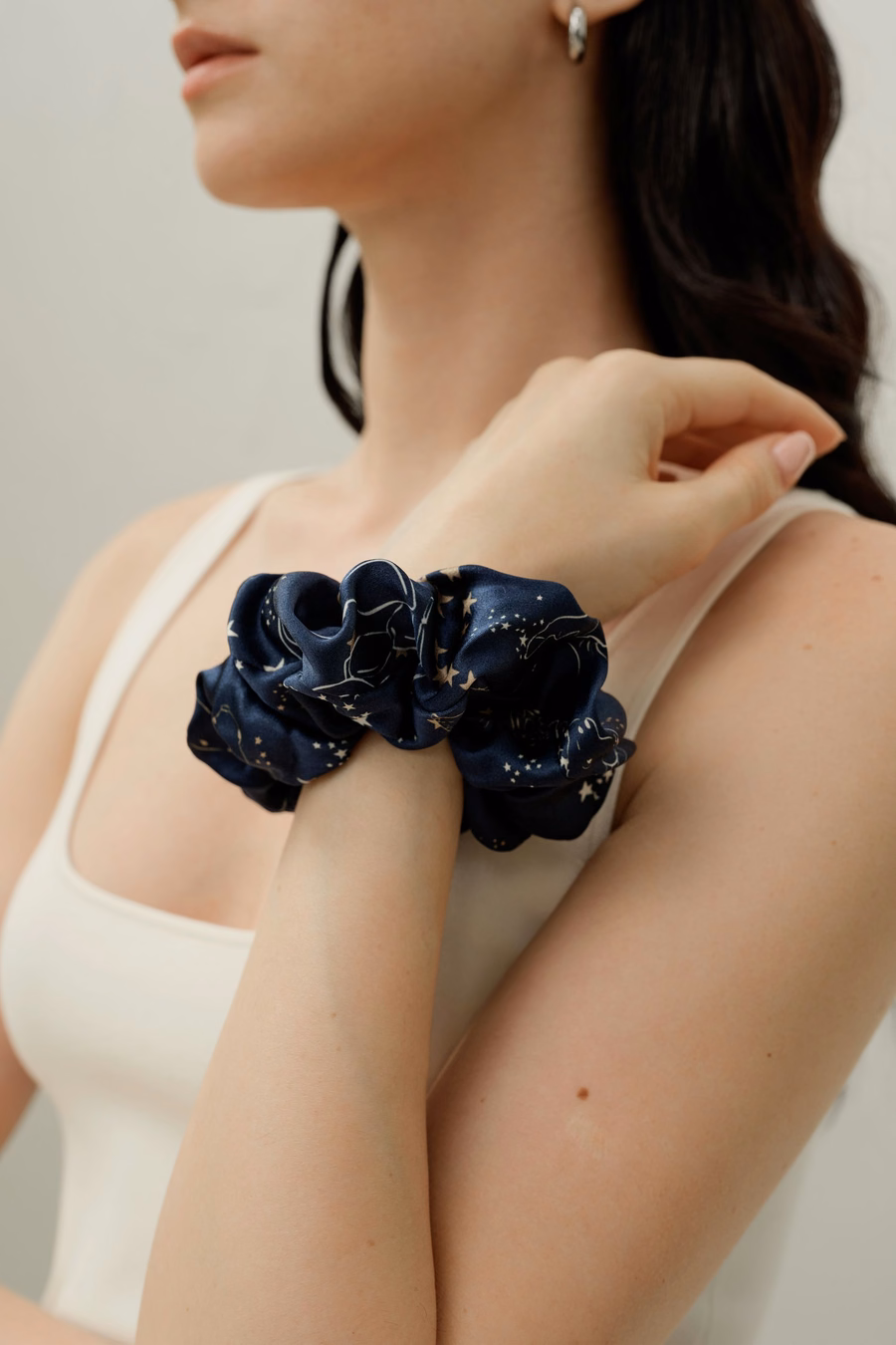 Scorpio Zodiac Silk Scrunchies
