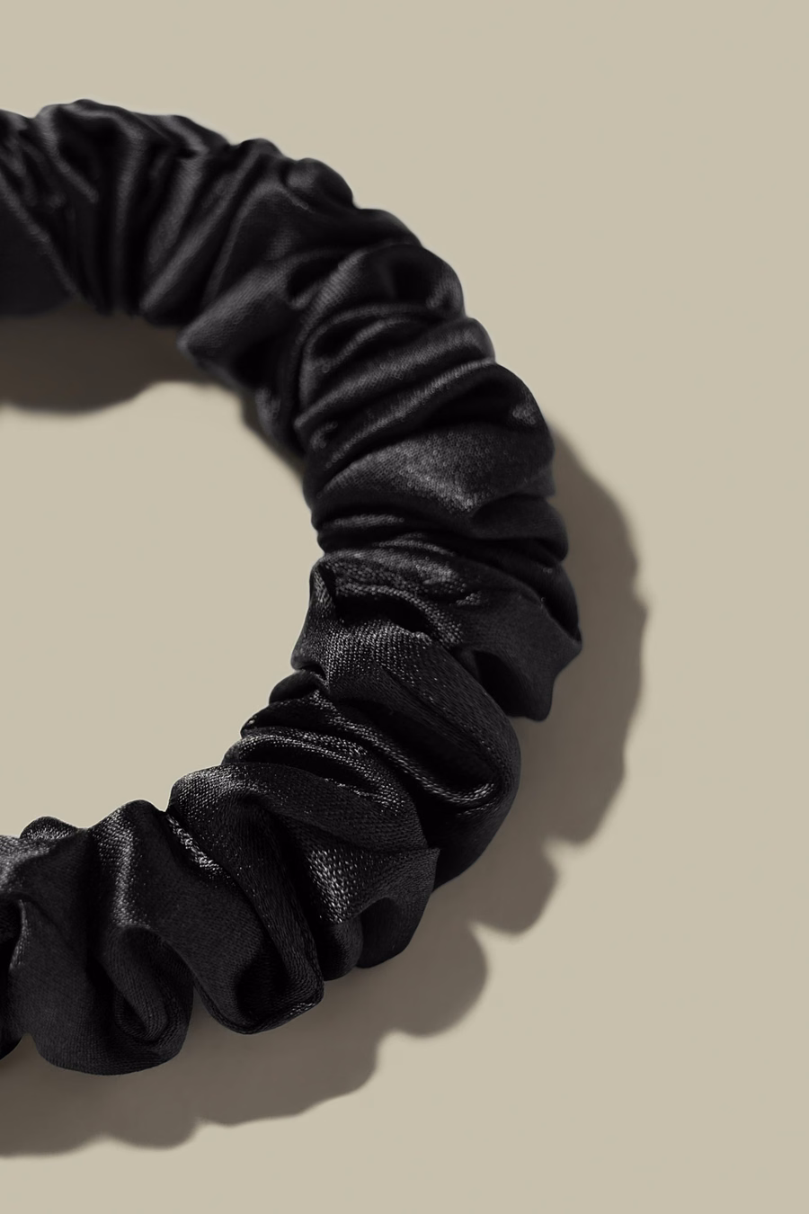 Zachte Zijden Kleine Scrunchie