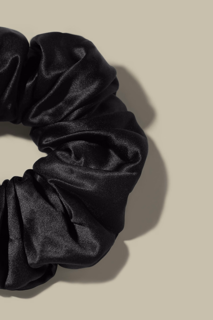 Zachte Zijden Grote Scrunchie