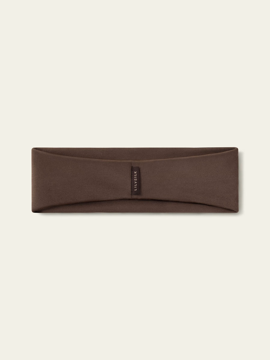 Brede Zijden Breeze Jersey Haarband