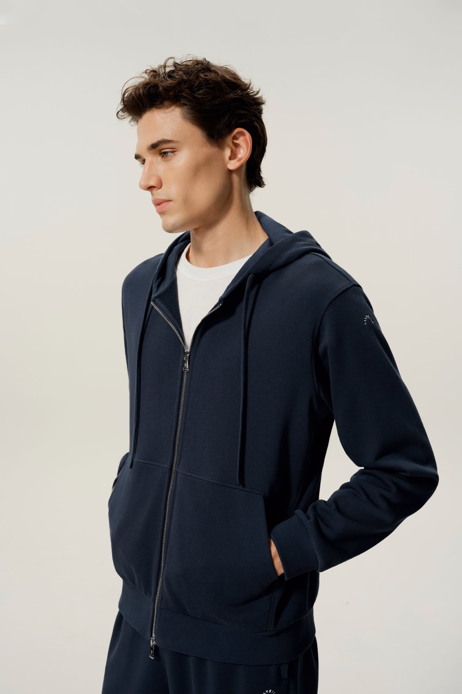 Silkerry Heren Ritssluiting Hoodie