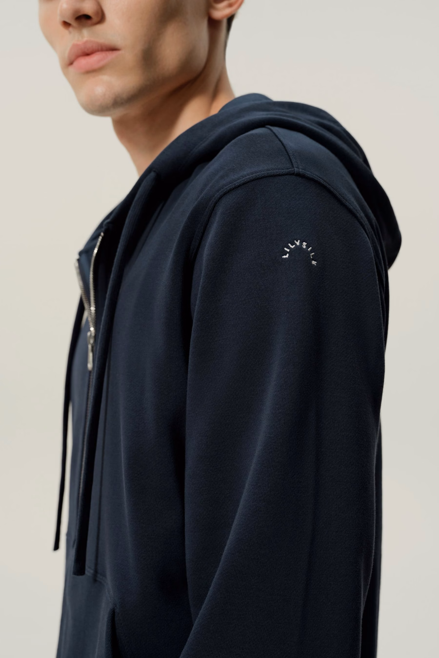 Silkerry Heren Ritssluiting Hoodie