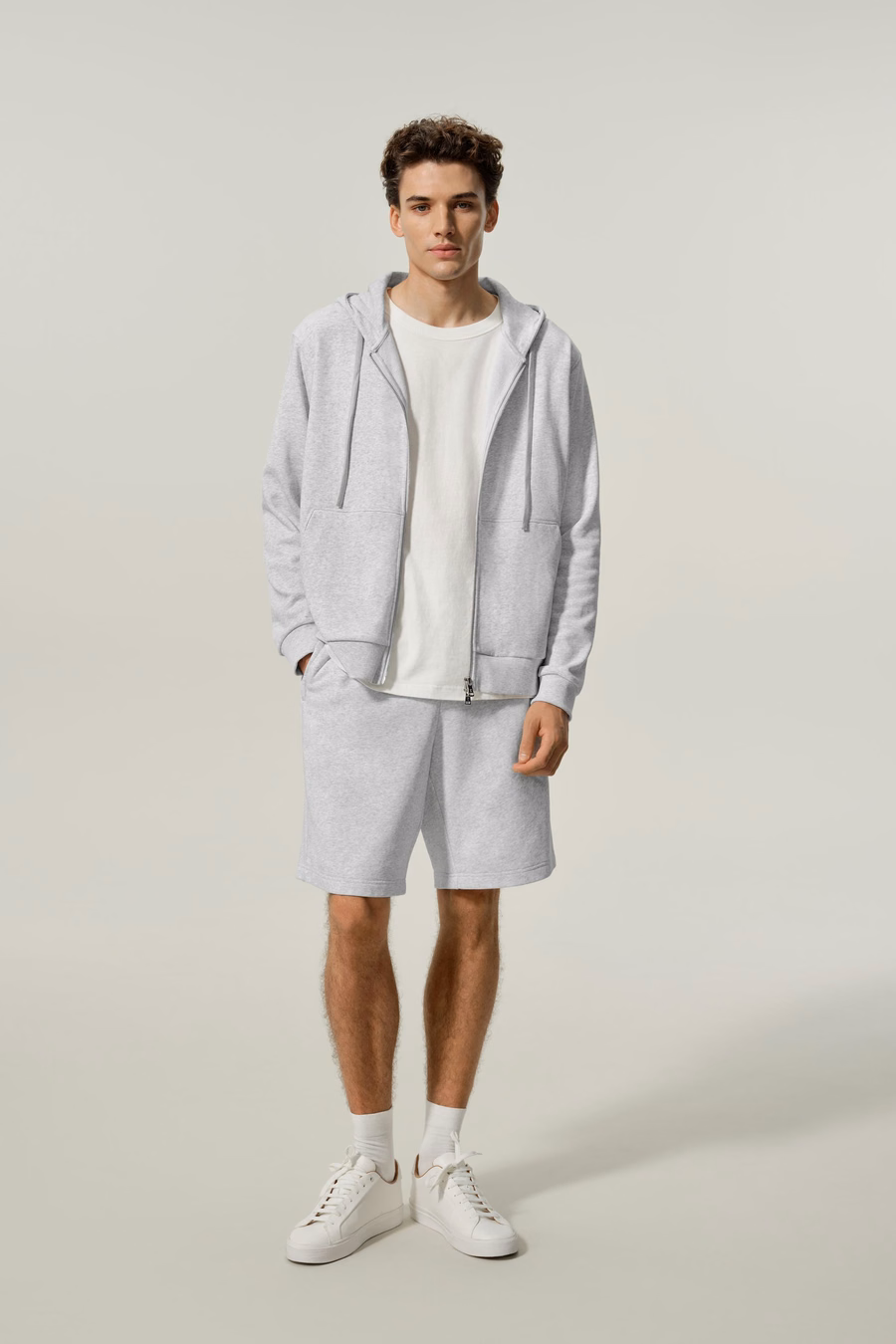 Silkerry Heren Ritssluiting Hoodie