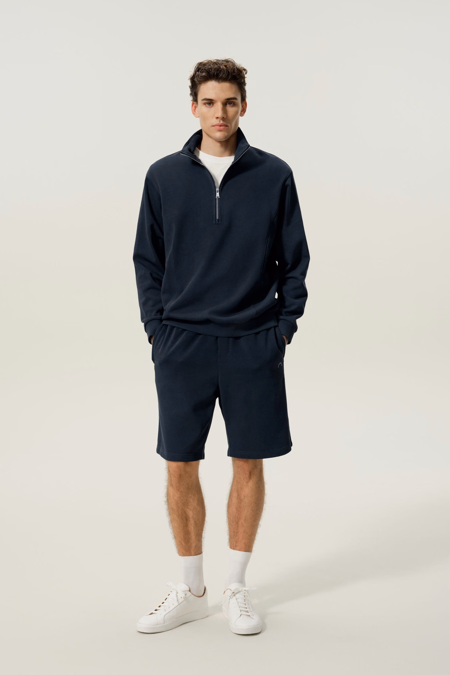 Silkerry Heren Half-Zip Sweatshirt