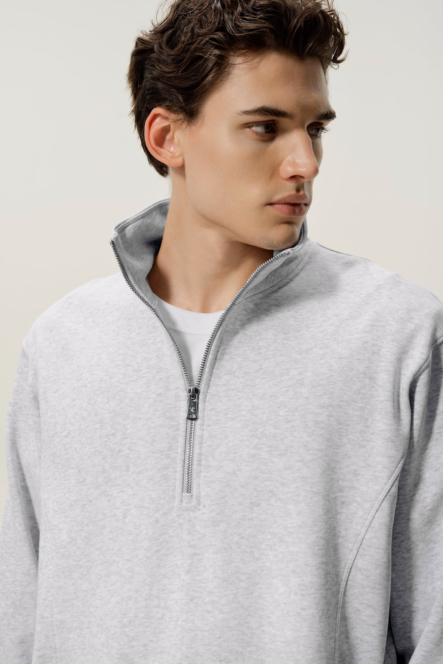 Silkerry Heren Half-Zip Sweatshirt