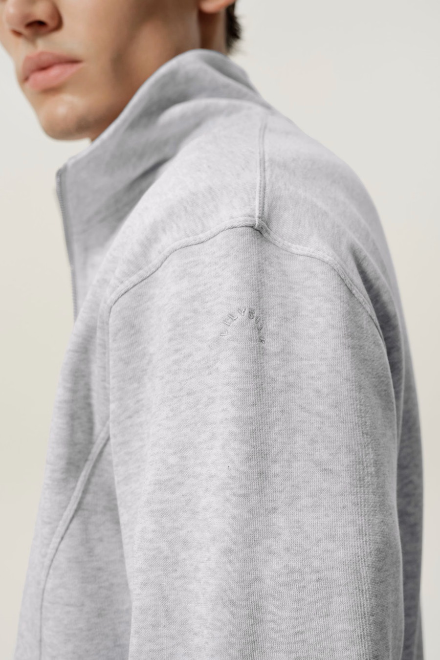 Silkerry Heren Half-Zip Sweatshirt