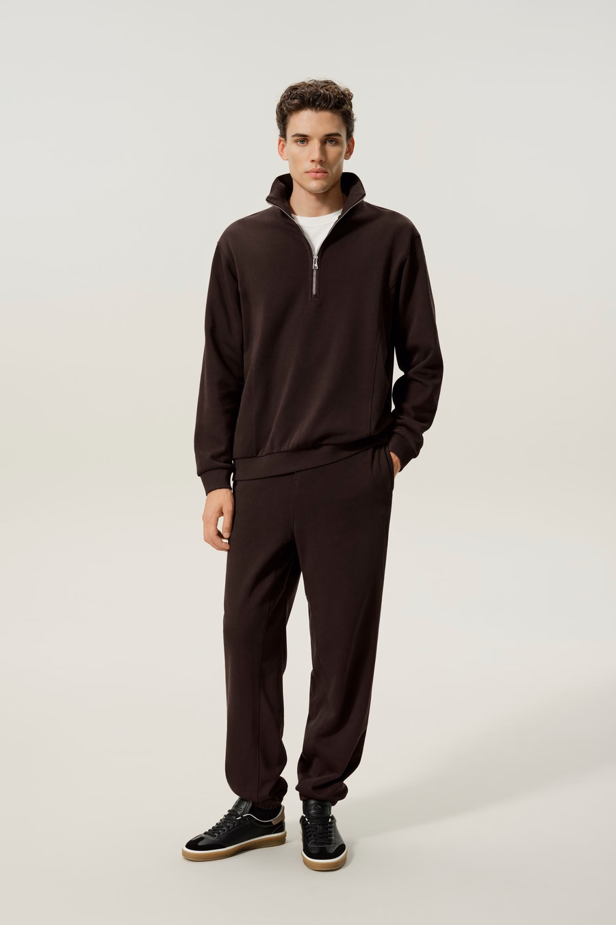 Silkerry Heren Half-Zip Sweatshirt