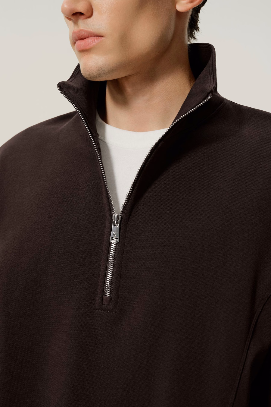 Silkerry Heren Half-Zip Sweatshirt