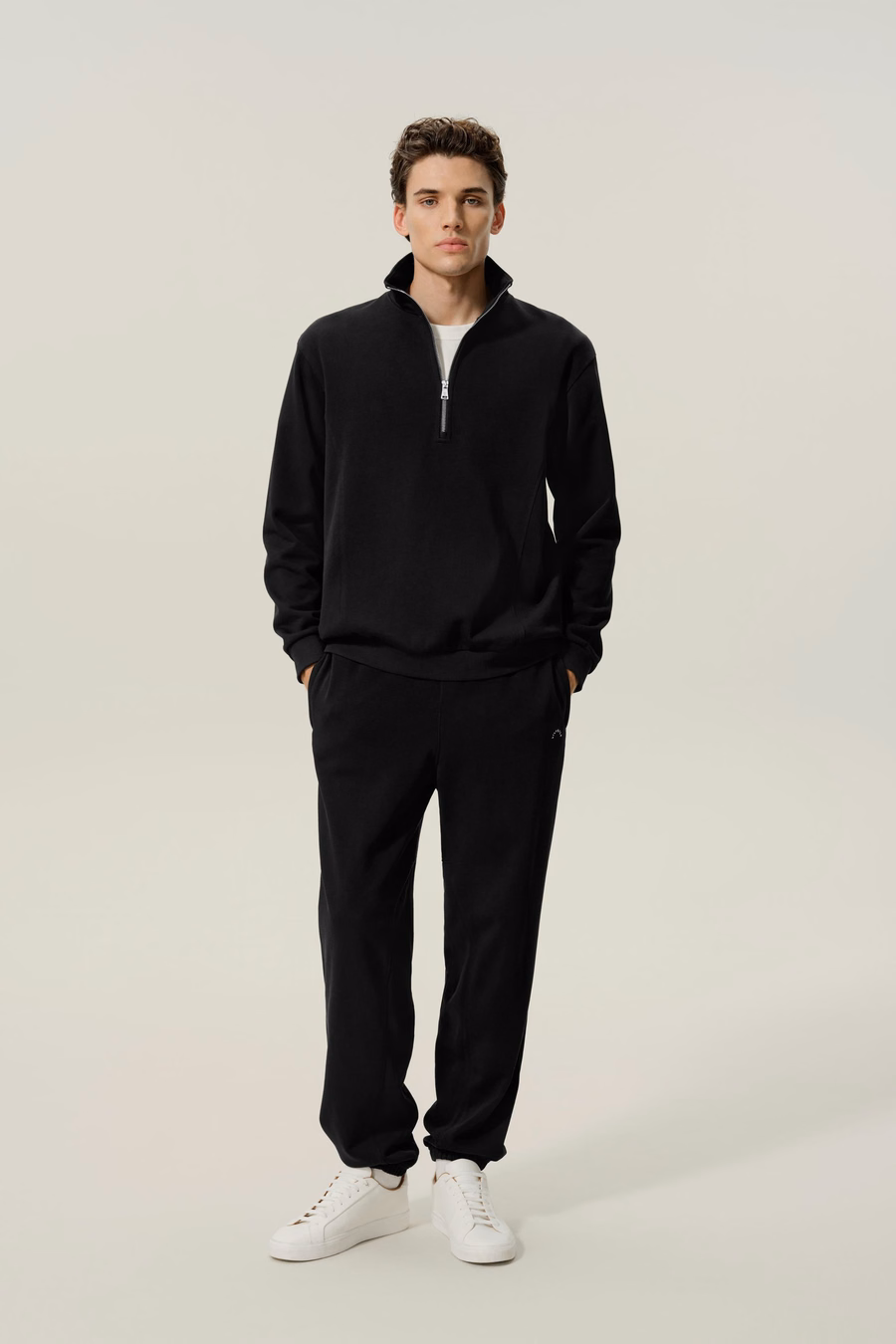 Silkerry Heren Half-Zip Sweatshirt