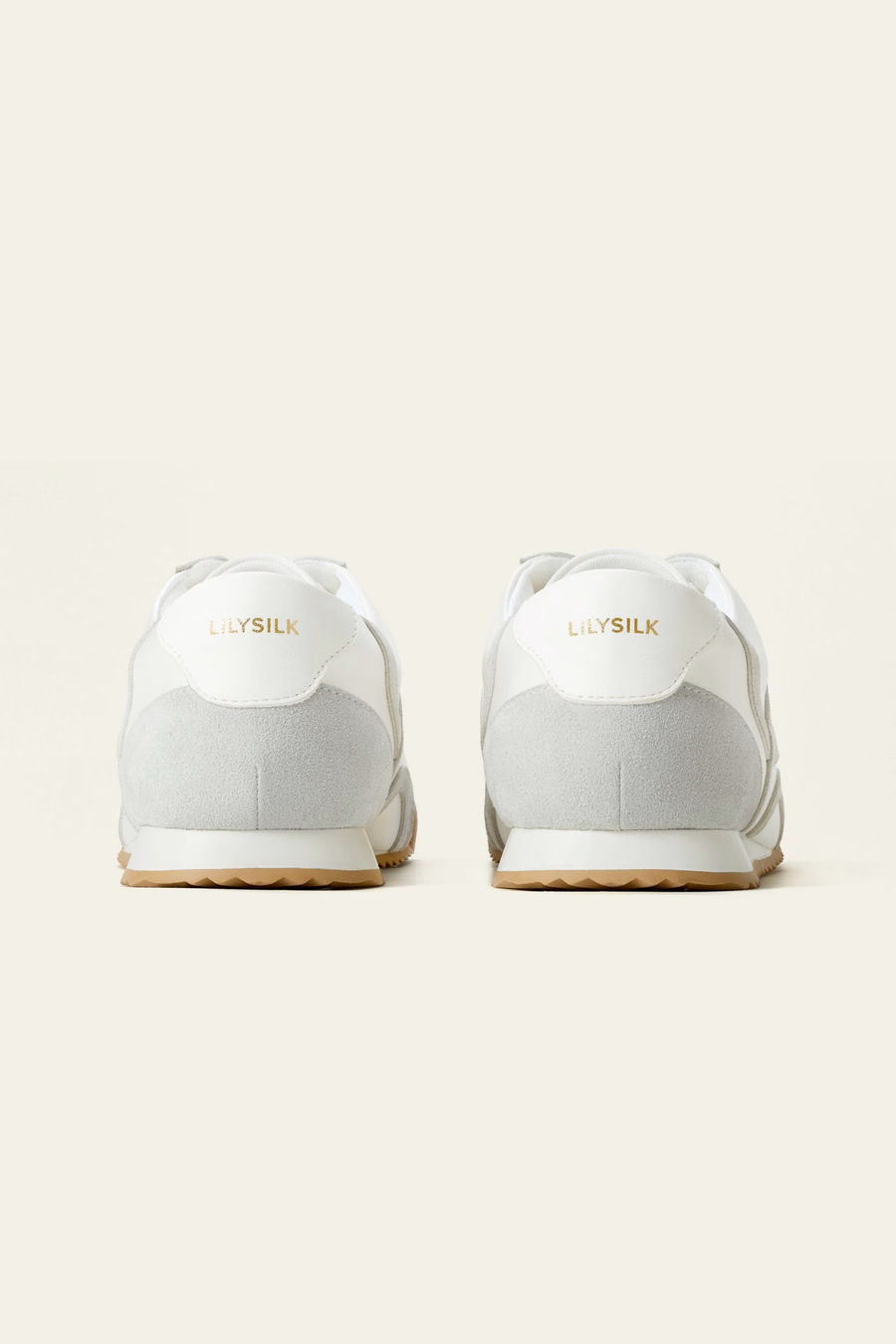 Zijde-Leren Sport Sneakers