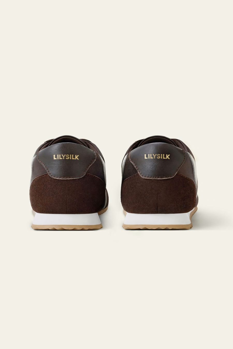 Zijde-Leren Sport Sneakers