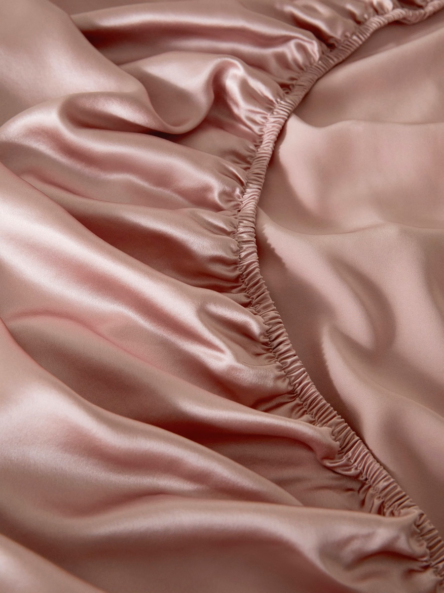 22 Momme Naadloze Zijde Fitted Sheet