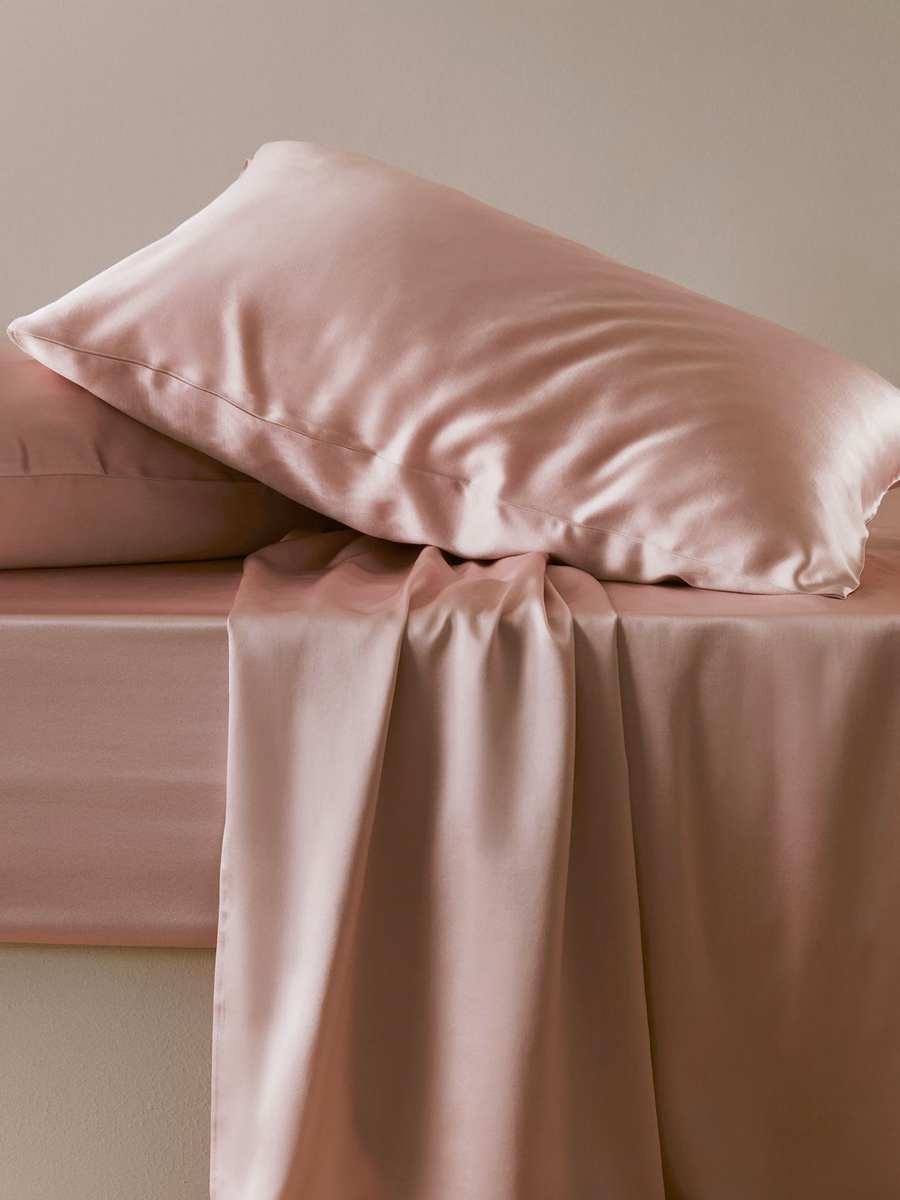 LILYSILK 22 Momme Naadloze Zijde Vlakke Laken