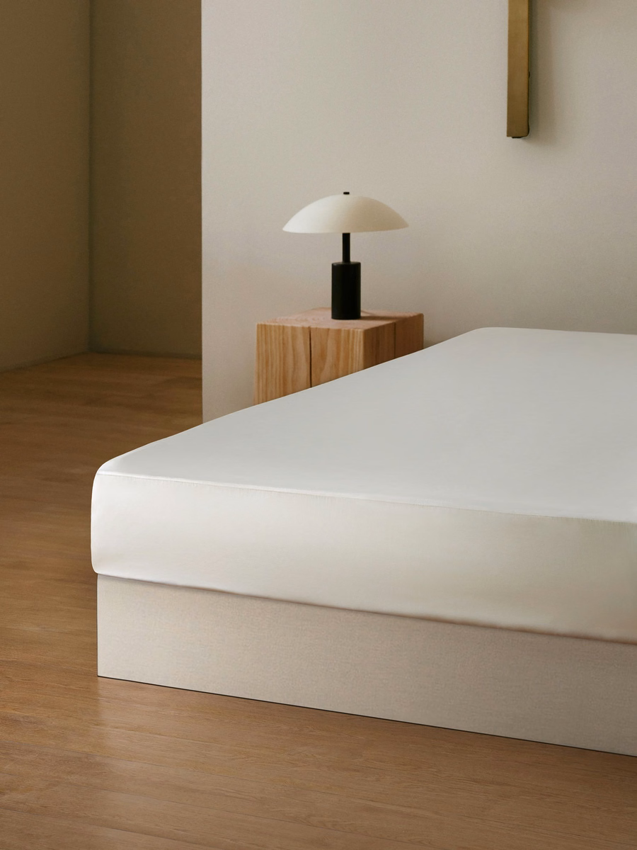 Zijden Bedding Set met Lelie Jacquard