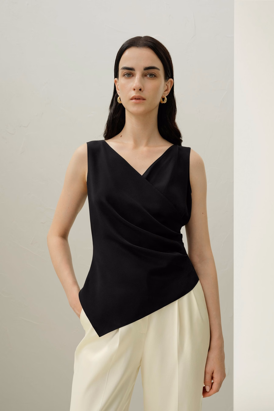 Élise V-hals Top