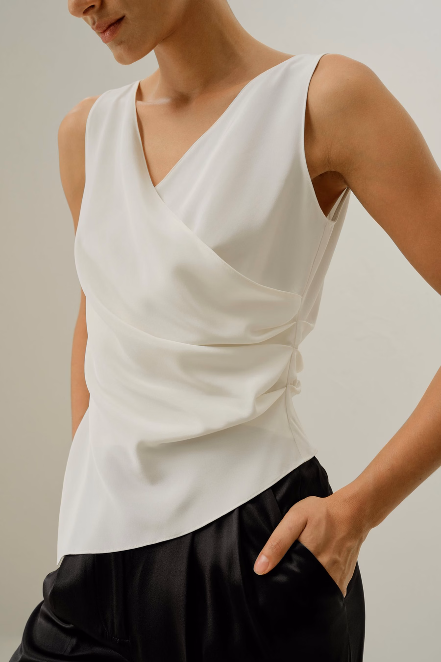 Élise V-hals Top