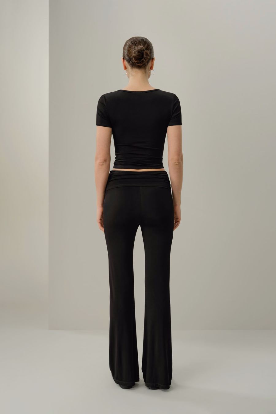 Silk Breeze Jersey V-hals T-shirt