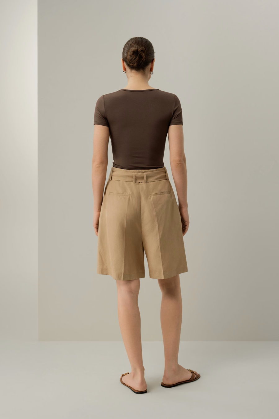 Silk Breeze Jersey V-hals T-shirt