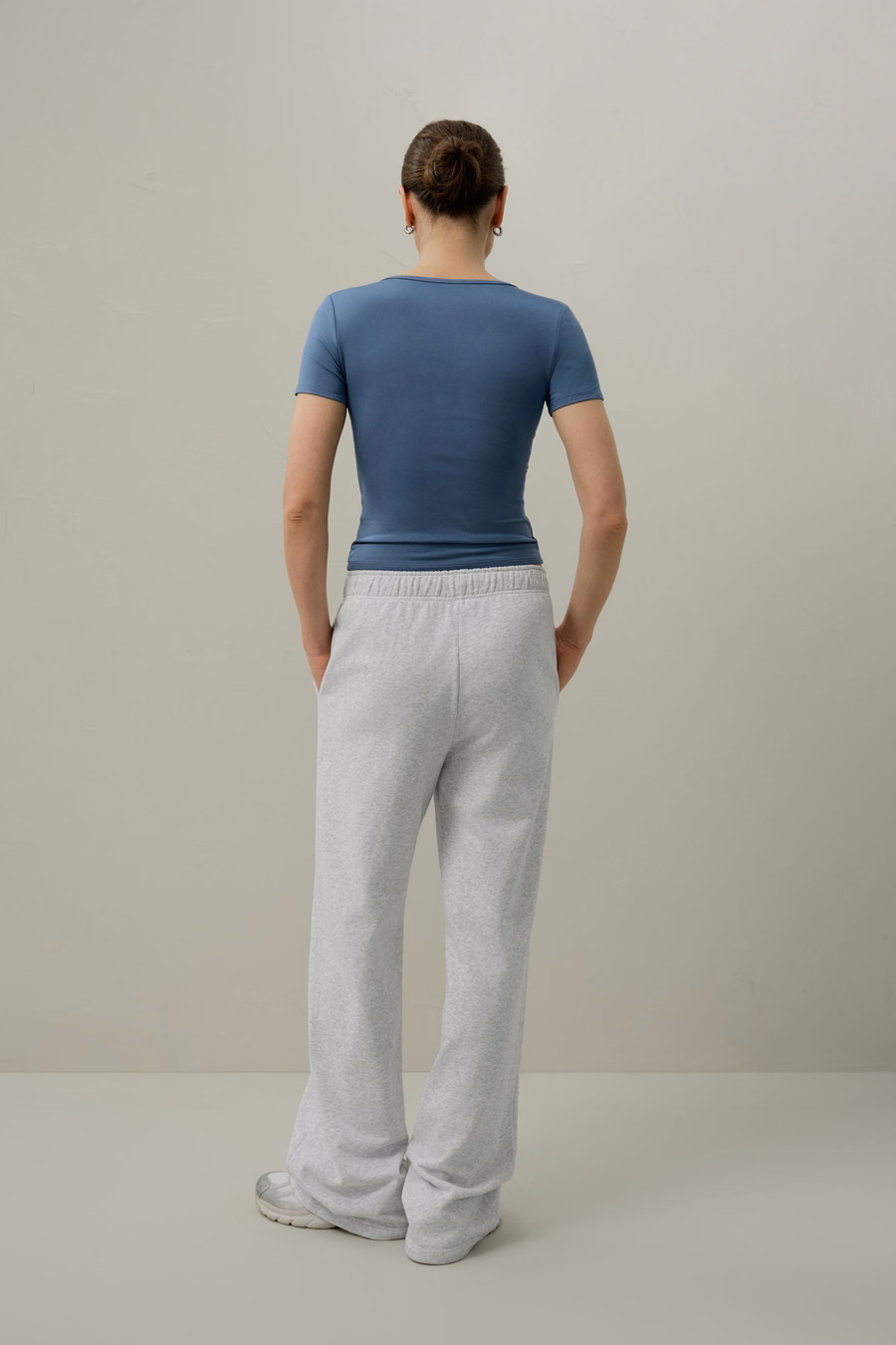 Silk Breeze Jersey V-hals T-shirt