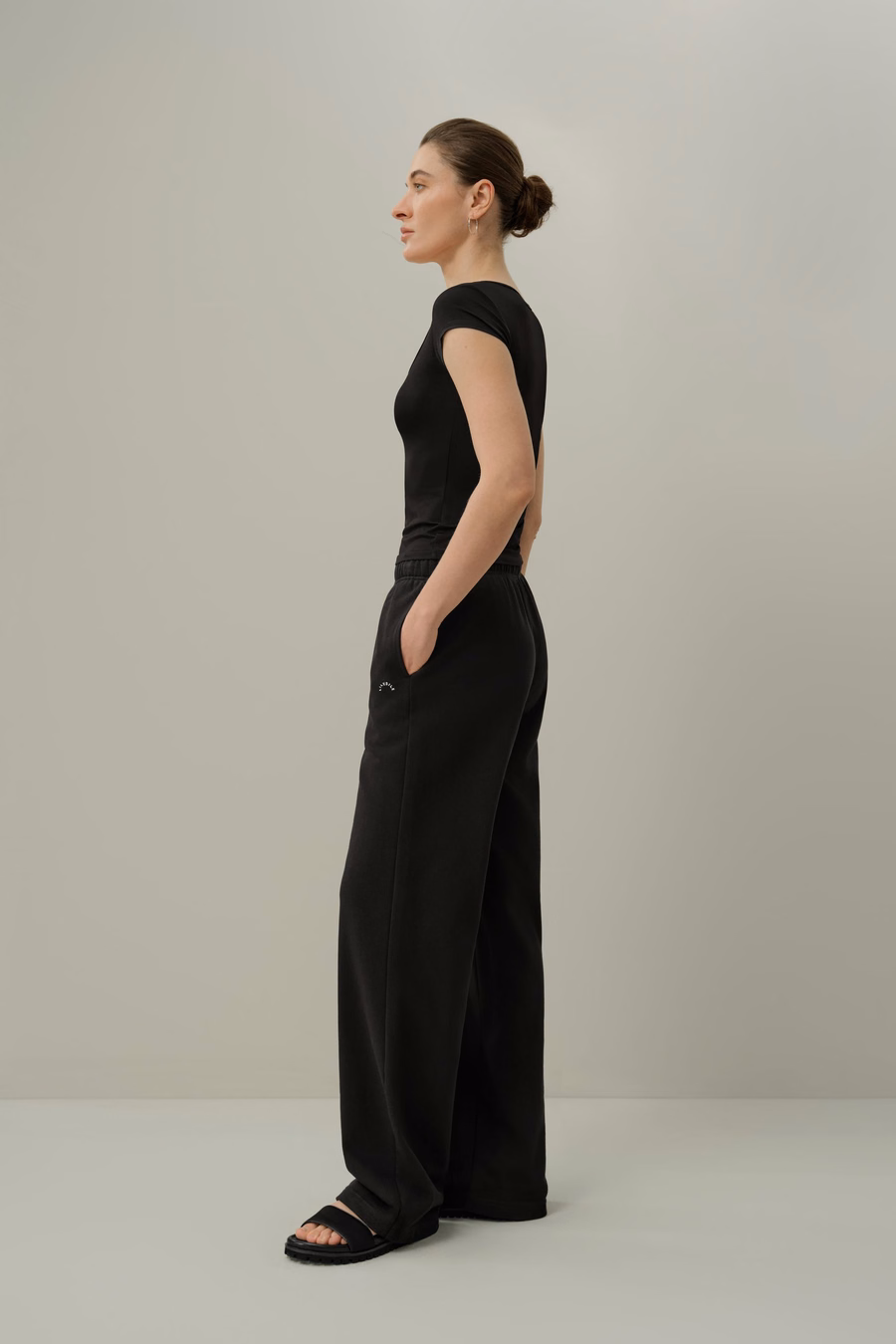 Silk Breeze Jersey Scoop Neck Tee