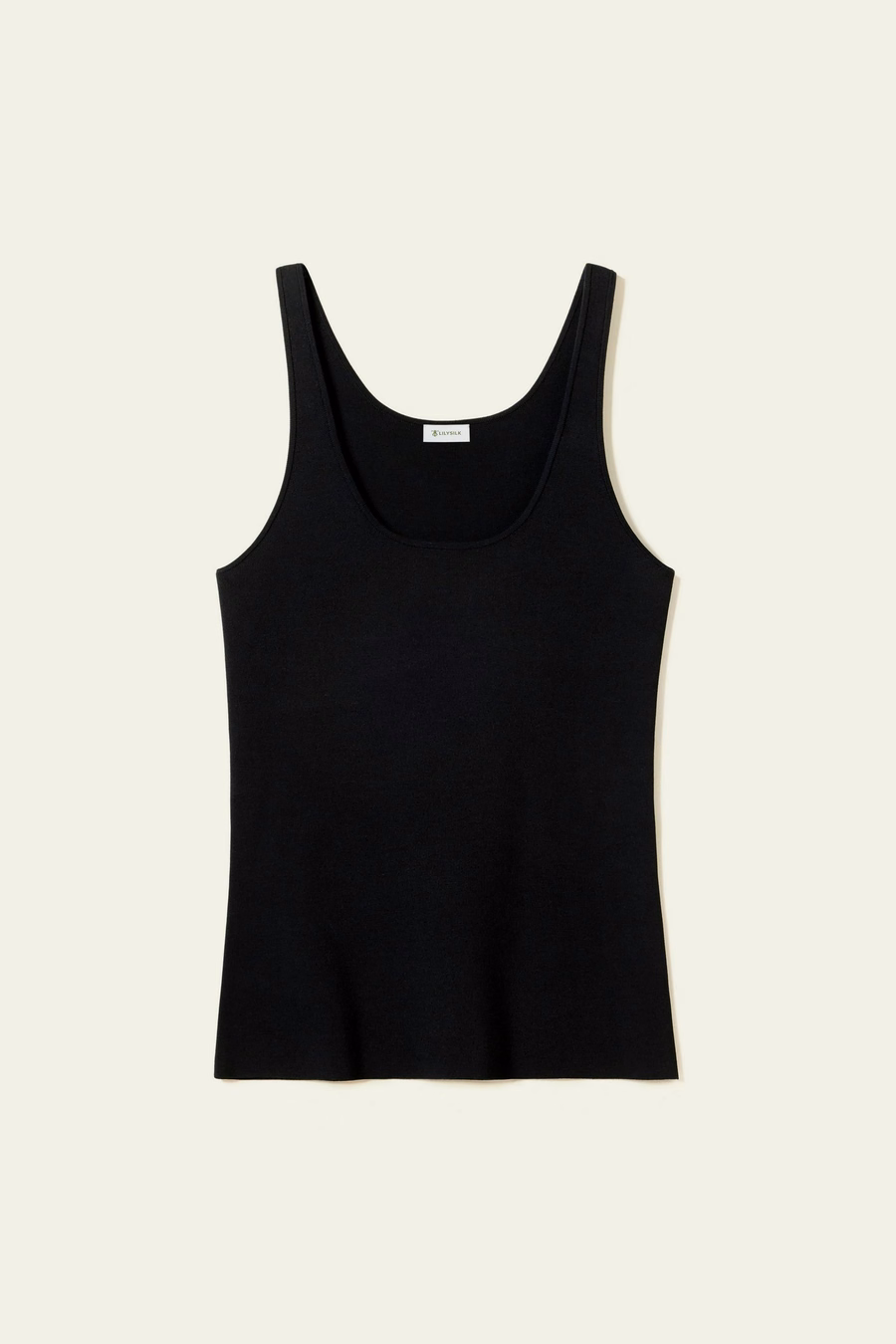 Milano Krijt Zijde Viscose Tanktop
