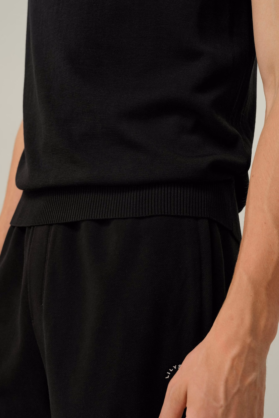 Silk-Cotton Regular-Fit Crew Neck Top
