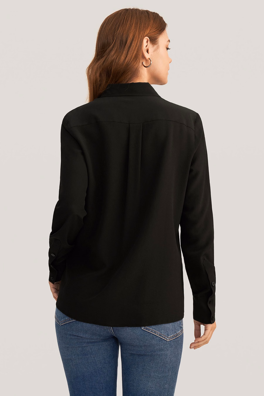Klassieke Comfort Zijde Shirt