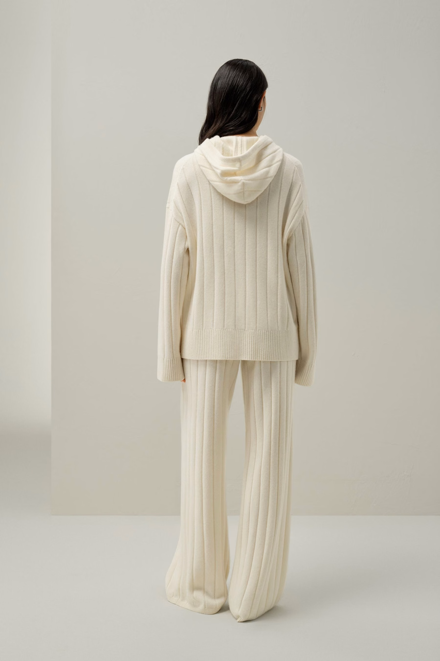 Geribbelde Wijde Broek