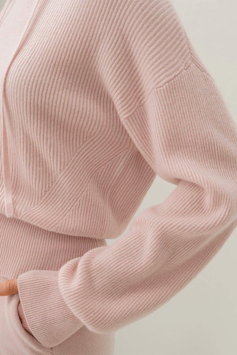 Eshe 2-in-1 Kasjmier Afneembare Hoodie