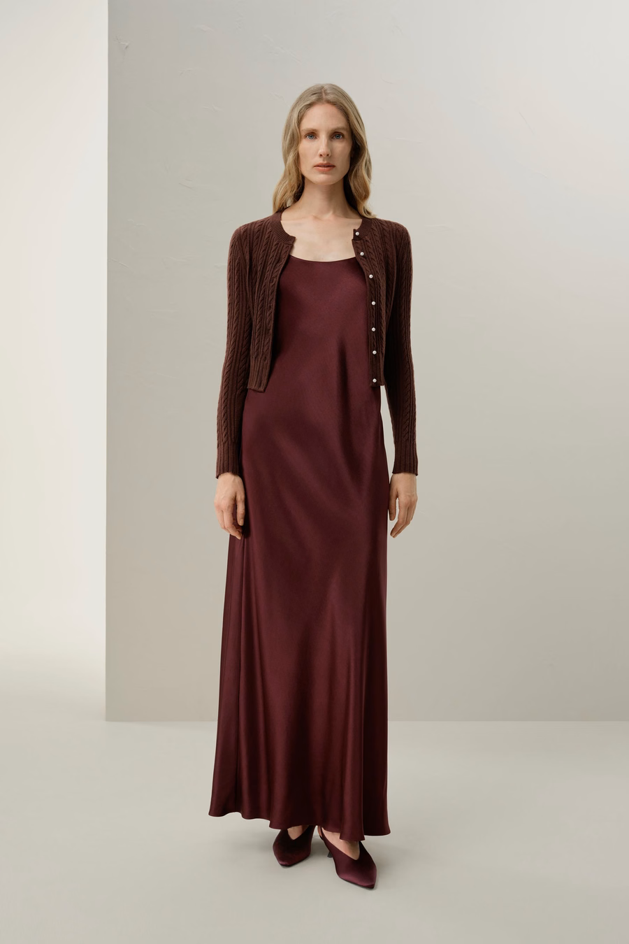 LILYSILK X LYDIA MILLEN De Hawthorn Cardigan