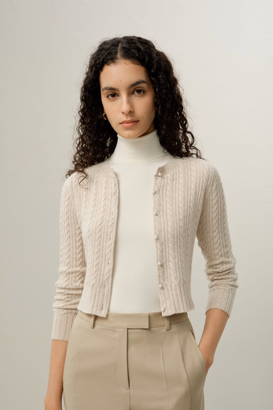LILYSILK X LYDIA MILLEN De Hawthorn Cardigan