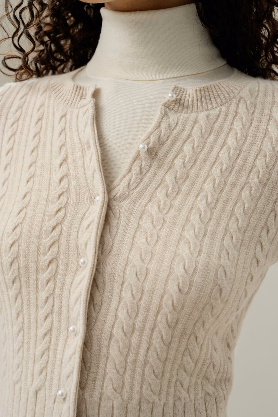 LILYSILK X LYDIA MILLEN De Hawthorn Cardigan