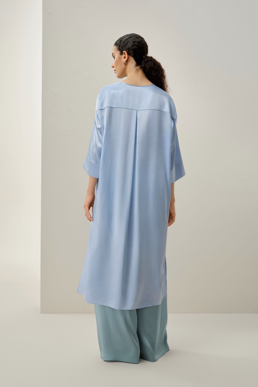 Zijde Charmeuse Tuniek