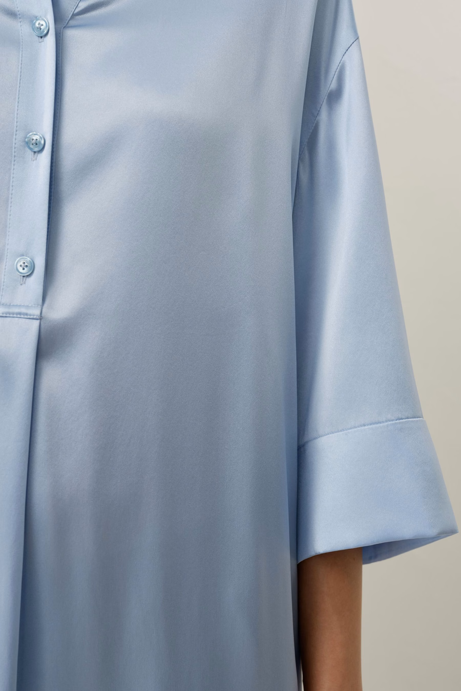 Zijde Charmeuse Tuniek