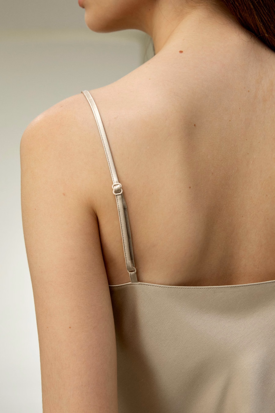 Dubbelzijdige Zijden Charmeuse Camisole