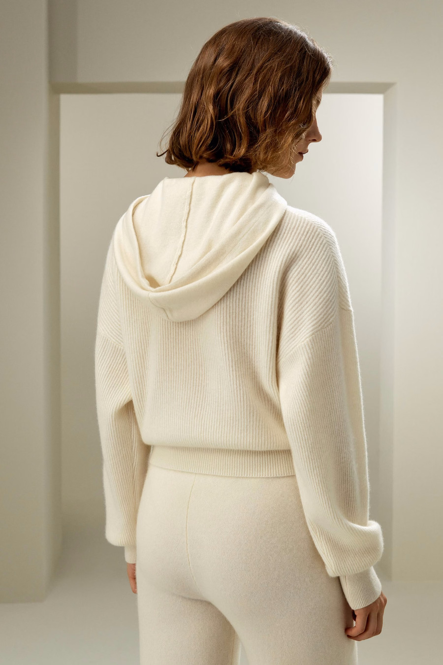 Eshe 2-in-1 Kasjmier Afneembare Hoodie