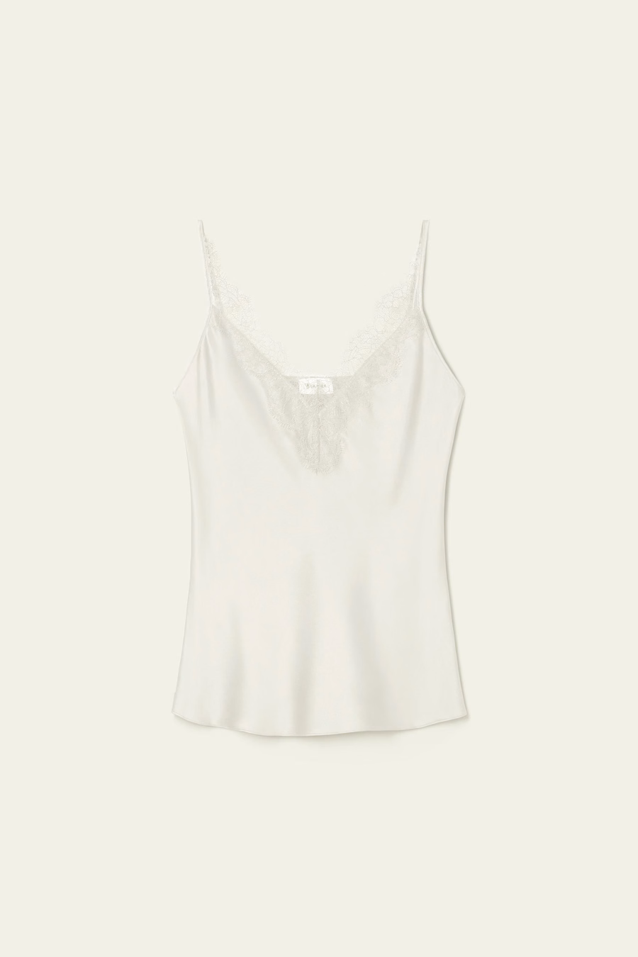 Kant-Trim Zijde Camisole