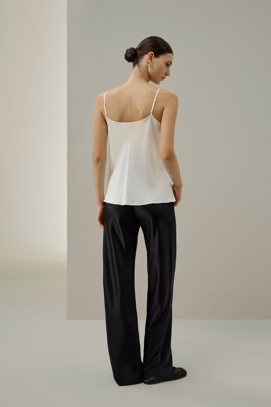 Kant-Trim Zijde Camisole
