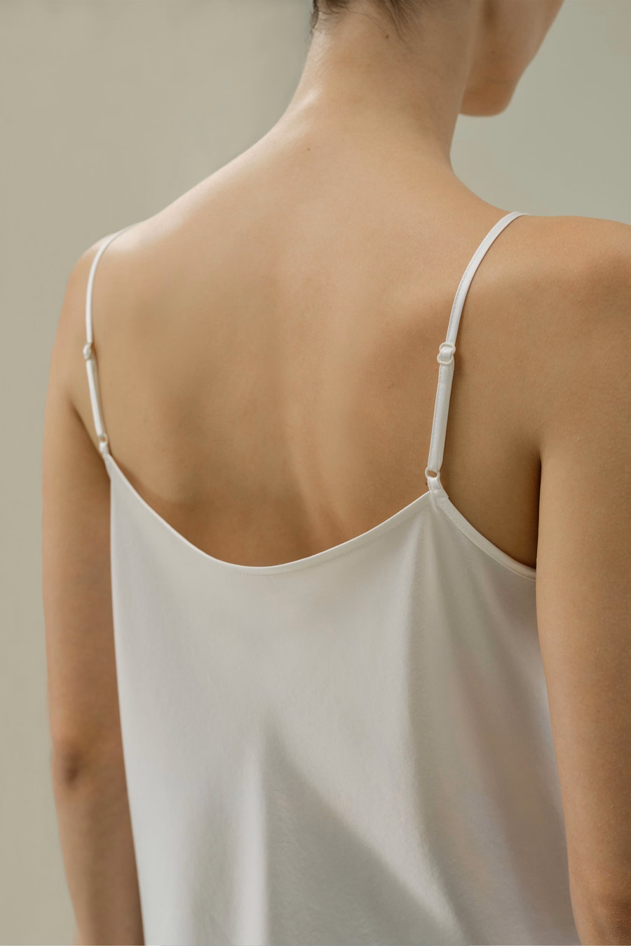 Kant-Trim Zijde Camisole