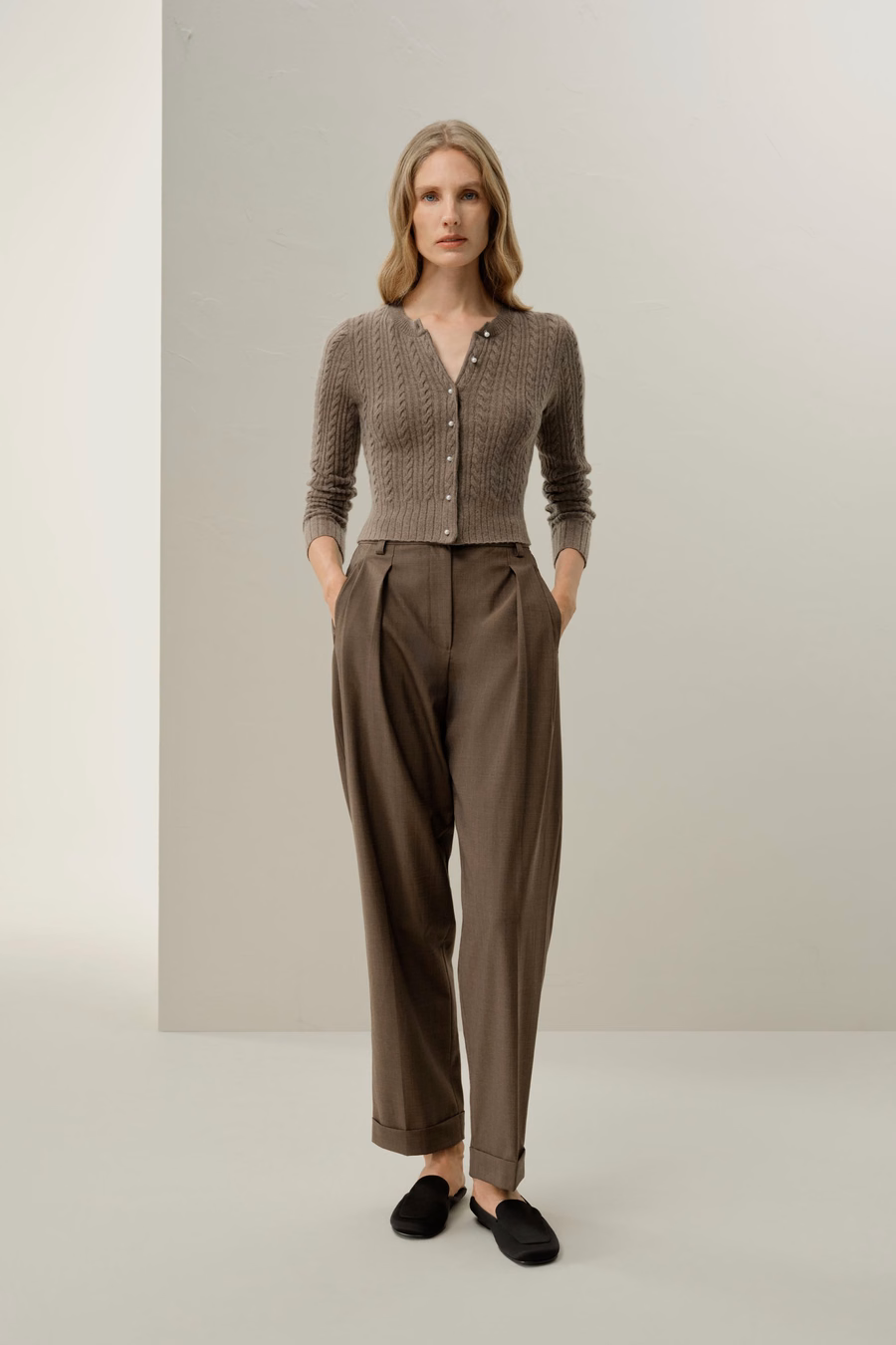 LILYSILK X LYDIA MILLEN De Hawthorn Cardigan