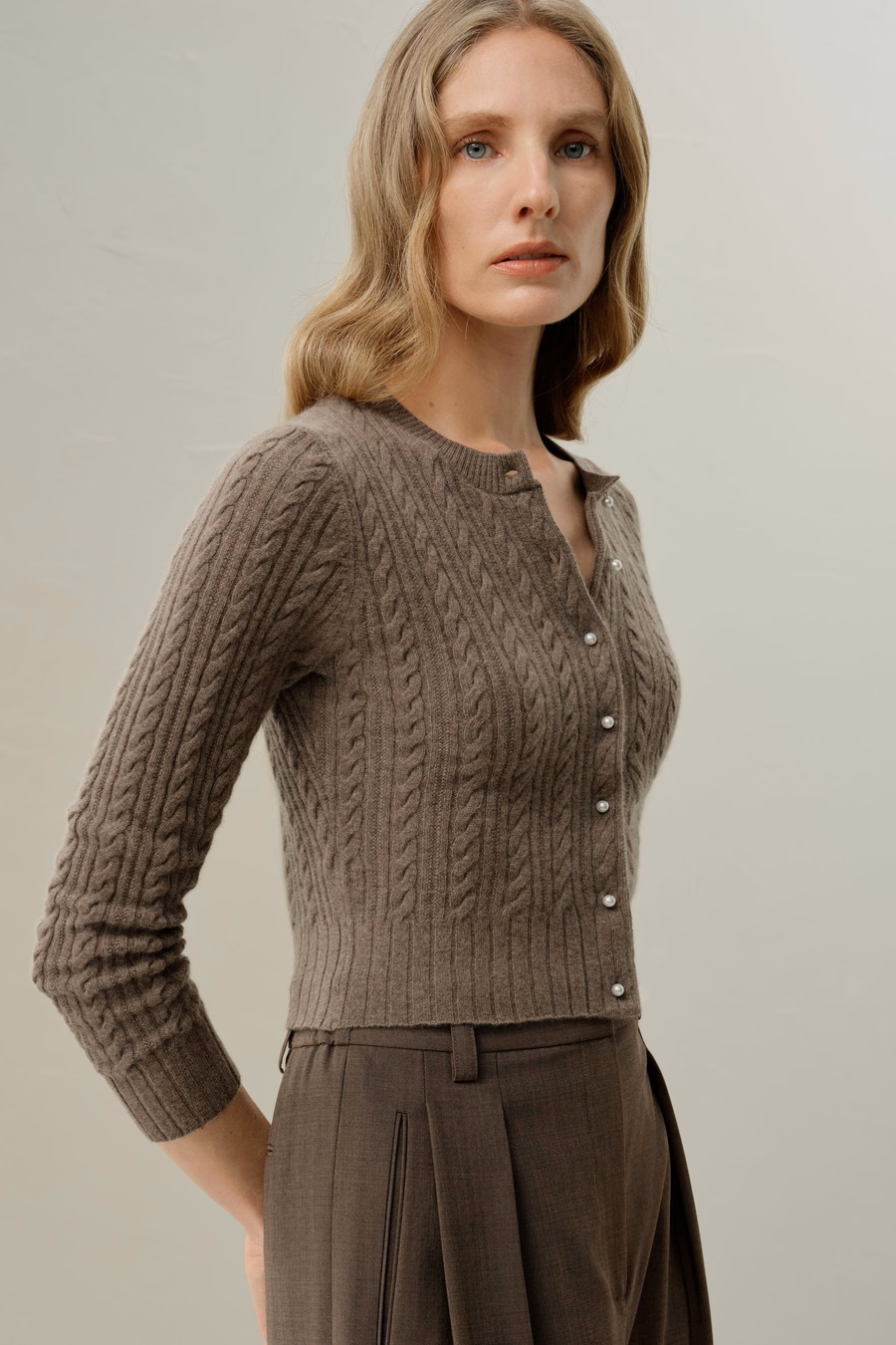 LILYSILK X LYDIA MILLEN De Hawthorn Cardigan
