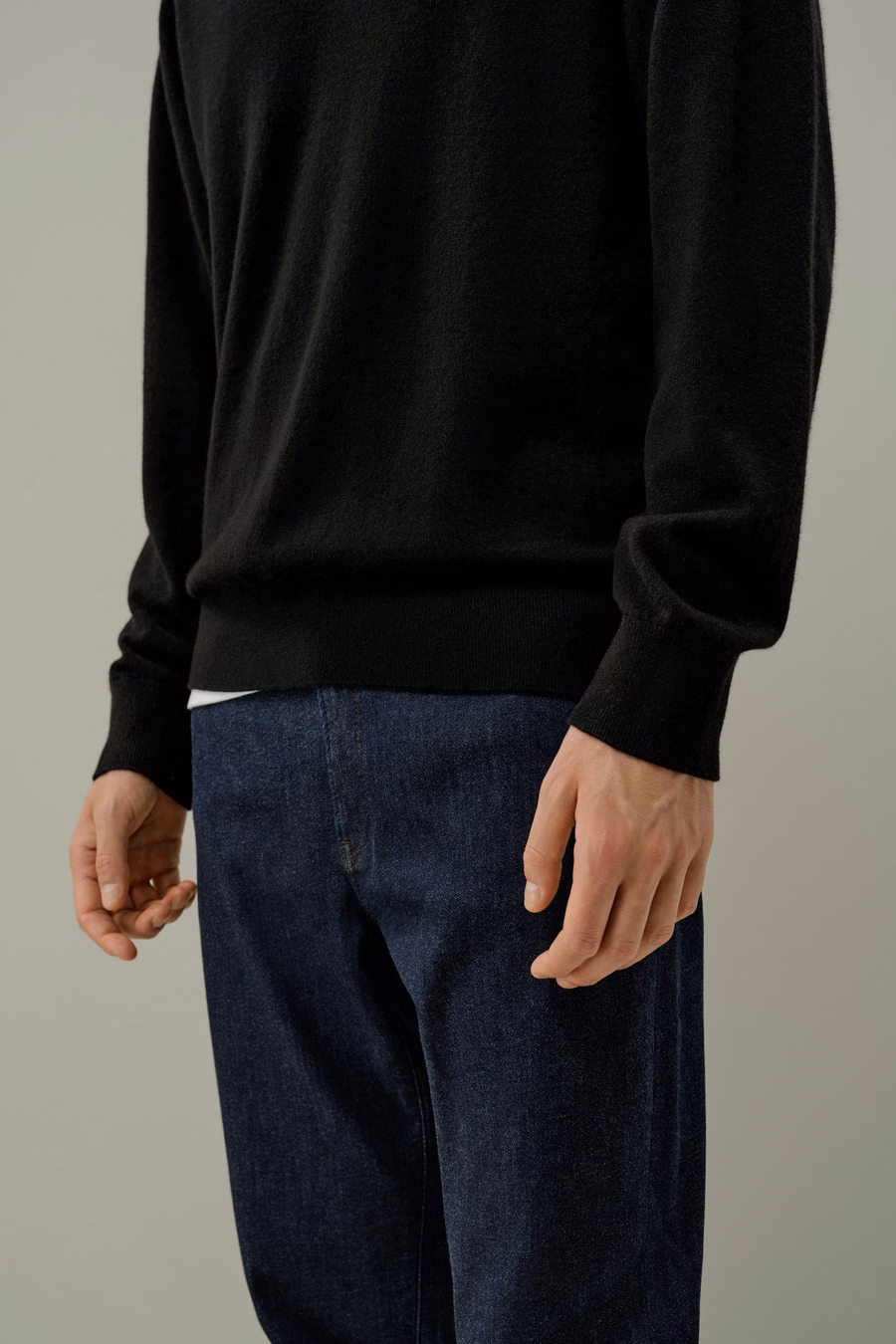 Baby Cashmere Tailored Knit Sweater