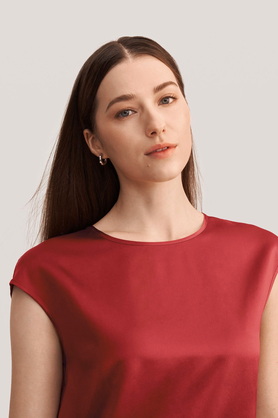 Basis Cap Mouwen Zijde T-shirt
