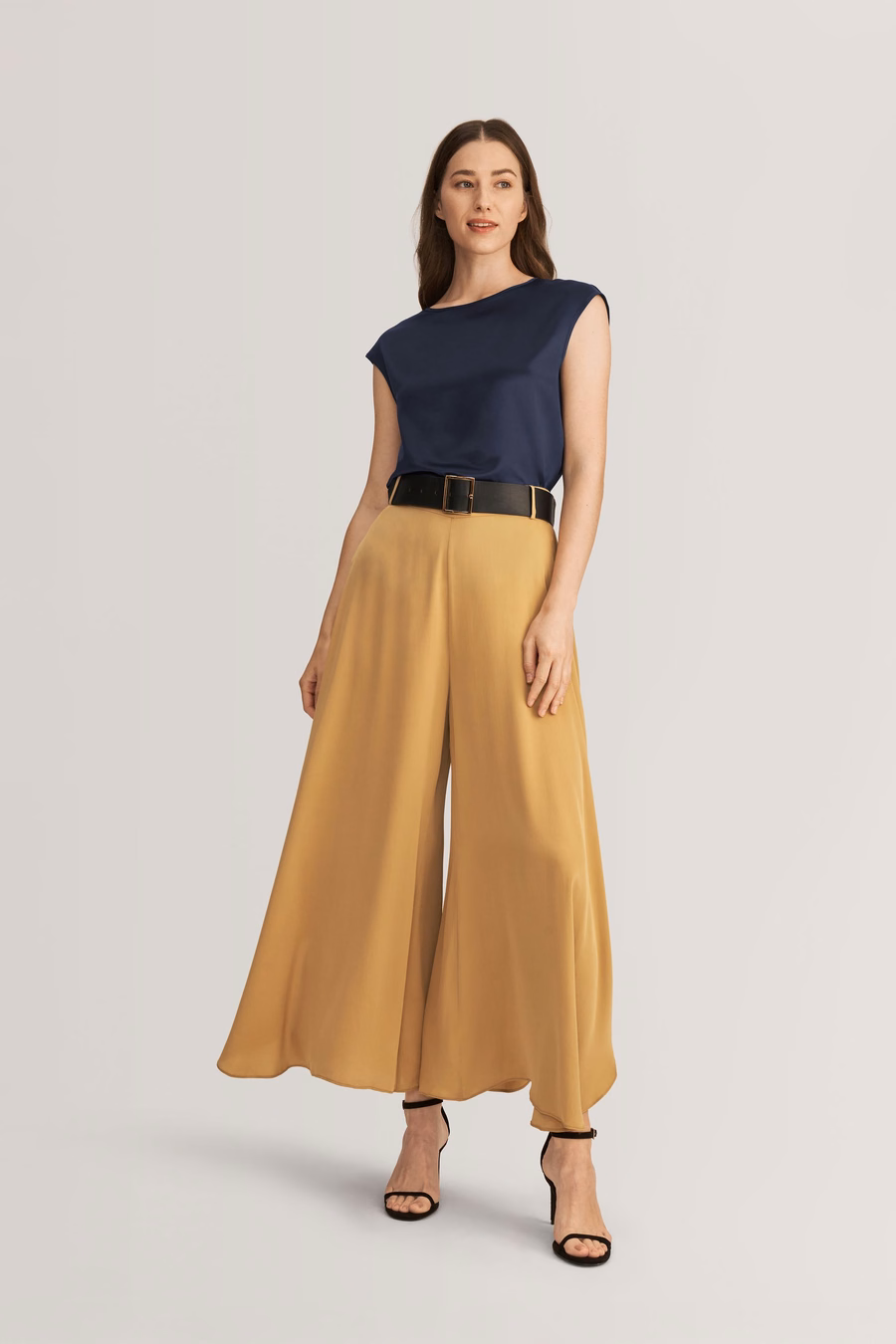 Basis Cap Mouwen Zijde T-shirt