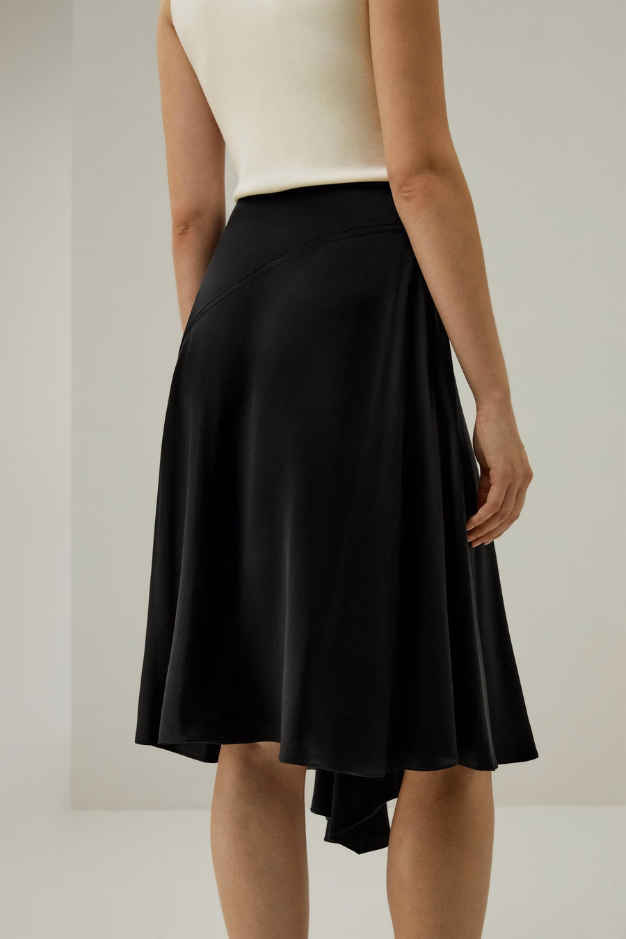 Asymmetrische Zoom Zijde Halve Rok