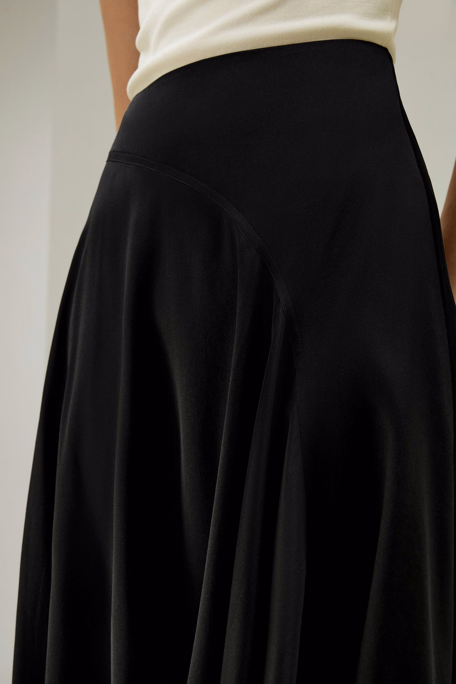 Asymmetrische Zoom Zijde Halve Rok